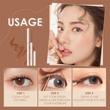 Livingandhome set of 2 waterproof gel eyeliners, UK version