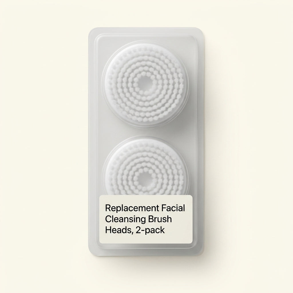 No7 cleansing brush heads 2 pack - British product