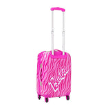 Barbie hardshell suitcase zebra print 68cm, imported from the UK