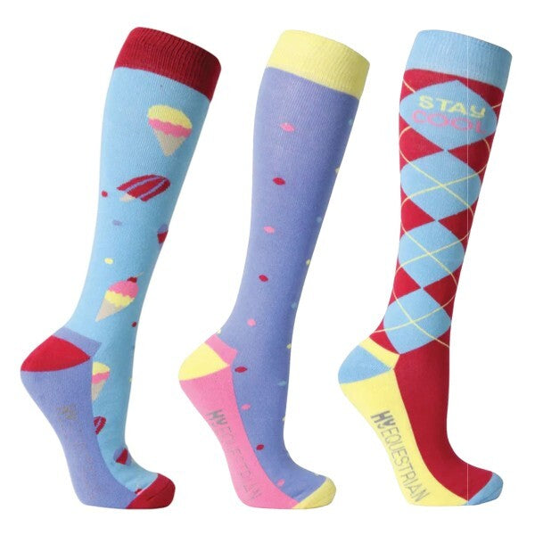 Hy Womens Stay Cool Socks (Pack of 3) (4-8) GOODS Superdrug   