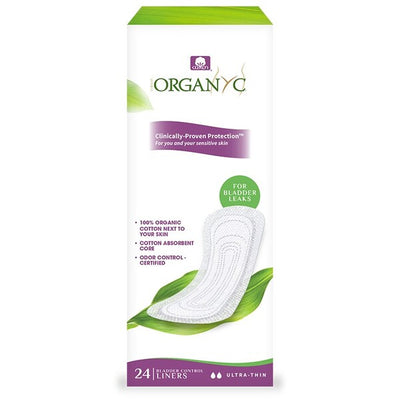 Superdrug Organyc Ultra Tynn Innlegg 24 stk- Kjøp online hos McGrocer
