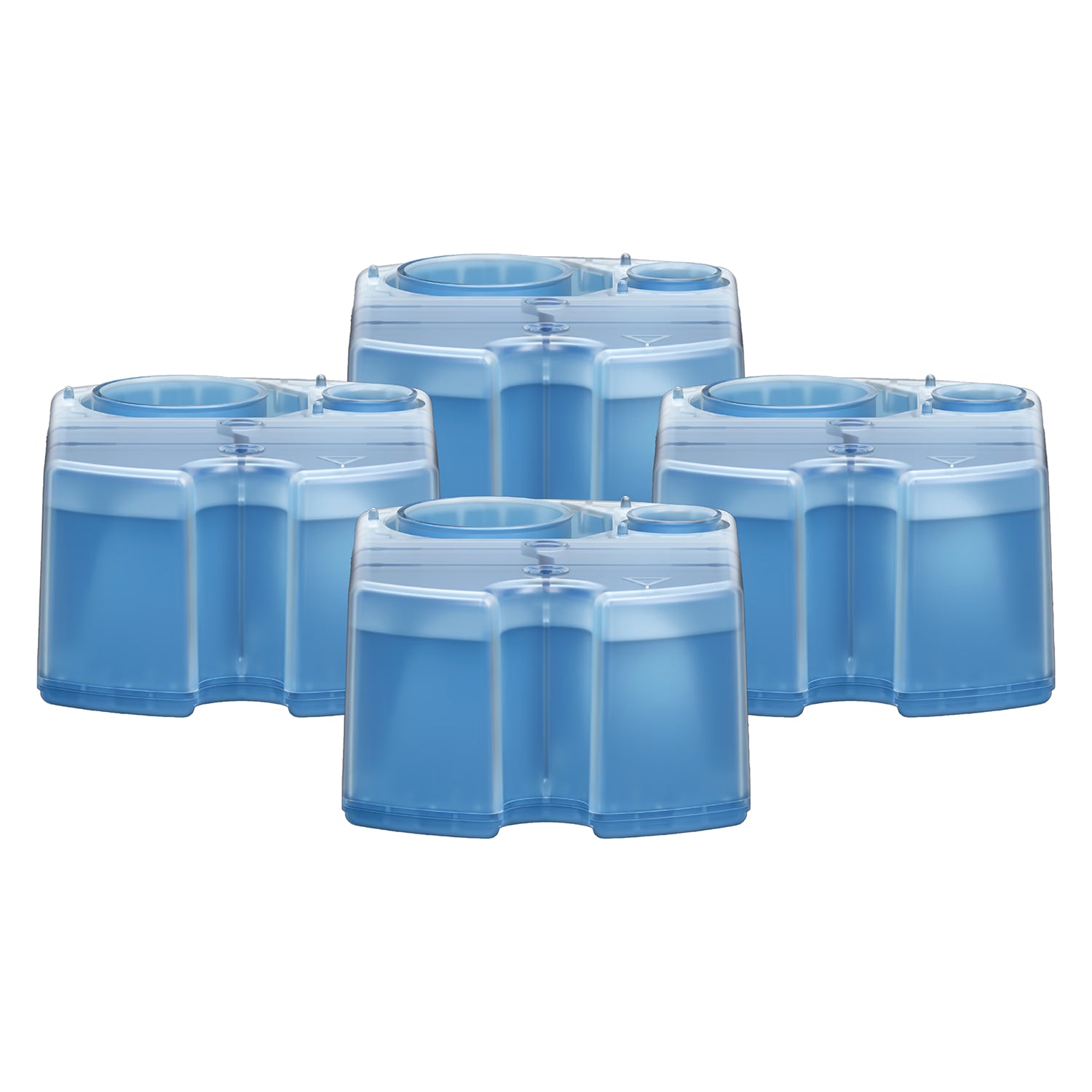 Braun shaver care refill cartridges 4 pack, UK version