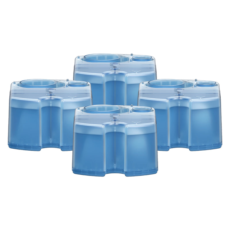 Braun shaver care refill cartridges 4 pack, UK version