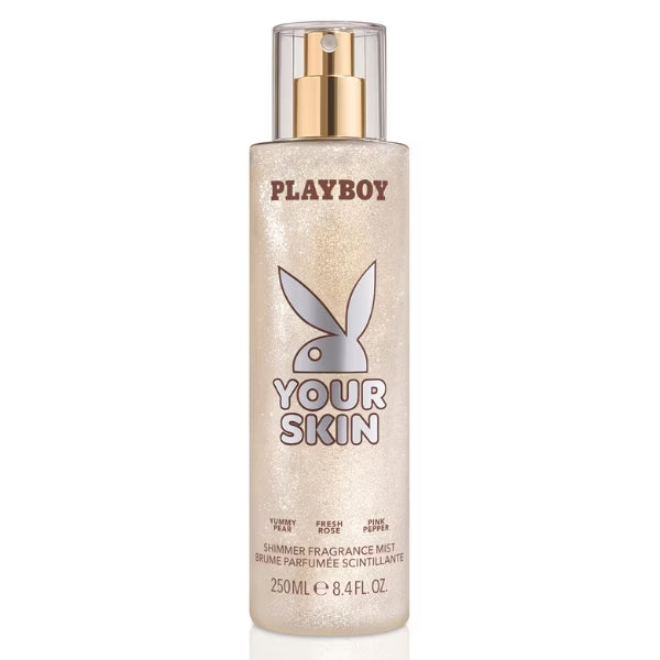 Playboy Shimmer Fragrance Mist pear rose 250ml, imported from the UK
