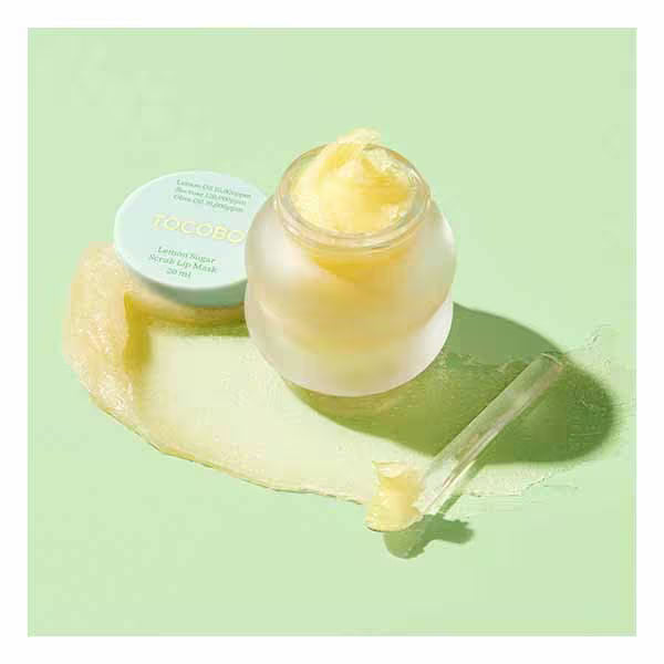 Tocobo Lemon Sugar Scrub Lip Mask 20ml (British brand)