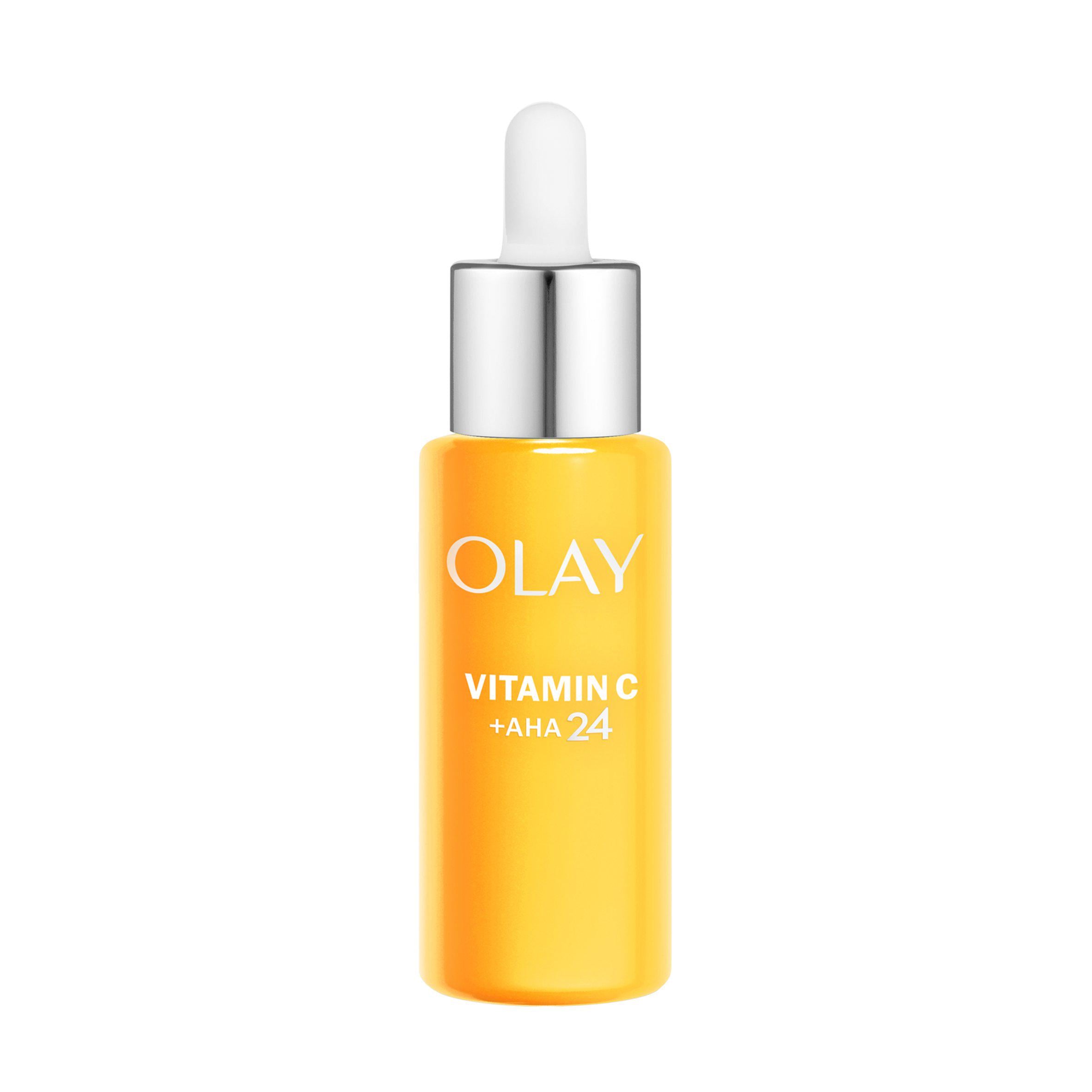 Olay Vitamin C Face Moisturiser Day Cream + AHA Niacinamide Brightening Skincare 40ml GOODS Sainsburys   