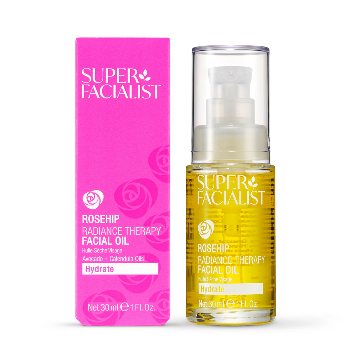 Hydrating and Rejuvenating Rosehip Facial Oil 30ml