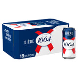 Kronenbourg 1664 Lager Beer Cans 15 x 440ml All beer Sainsburys   