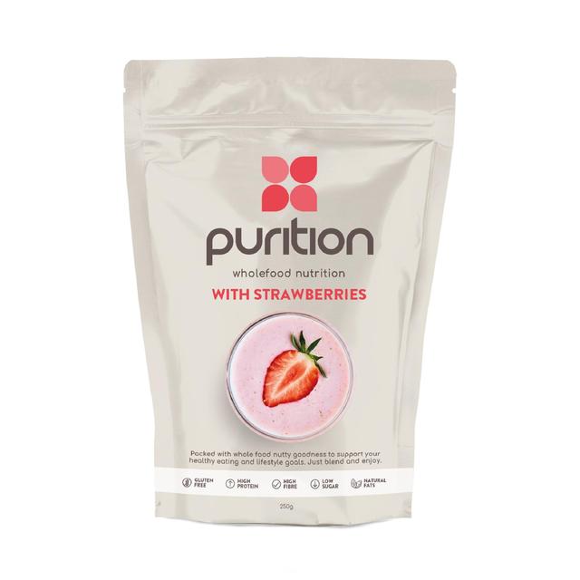 Purition Strawberries Wholefood Nutrition Powder    250g