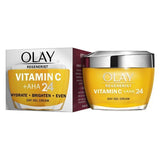 DNROlay Vitamin C + AHA 24 Gel Day Cream 50ml GOODS Superdrug   