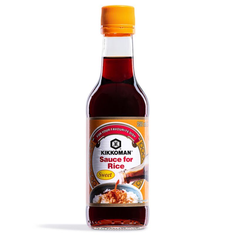 Kikkoman sweet rice sauce, Japanese condiment, UK version