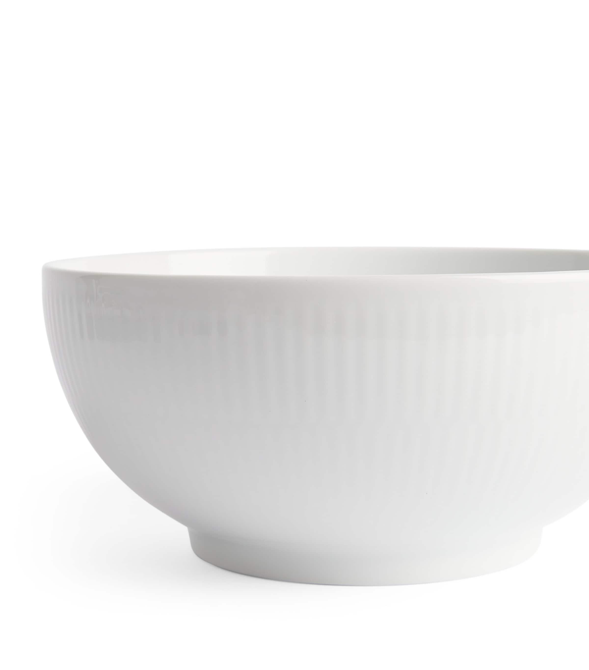 Royal Copenhagen White Fluted bowl 24cm, imported from the UK