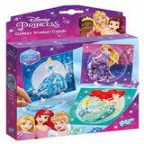 Totum Disney Princess glitter shaker cards 3-pack, imported from the UK