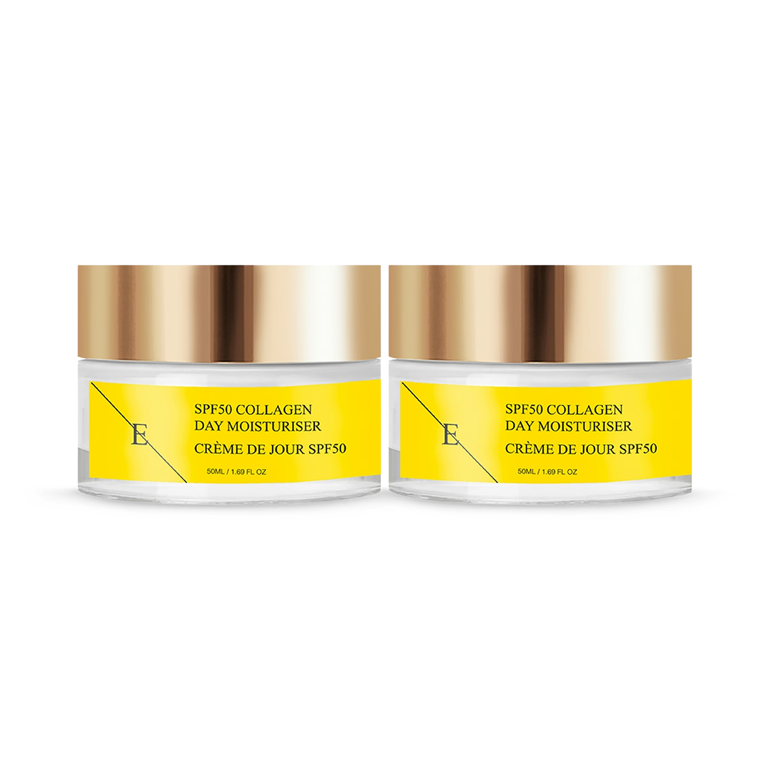 Erth Skin London SPF 50 Collagen Day Cream 50ml, imported from the UK
