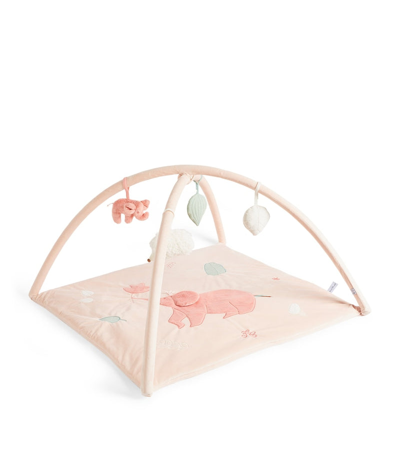 Tartine et Chocolat baby activity playmat with toys and mirror (British brand)
