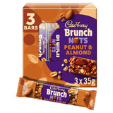 Cadbury Brunch Nuts Peanut & Almond Bars 3x35g GOODS Sainsburys   