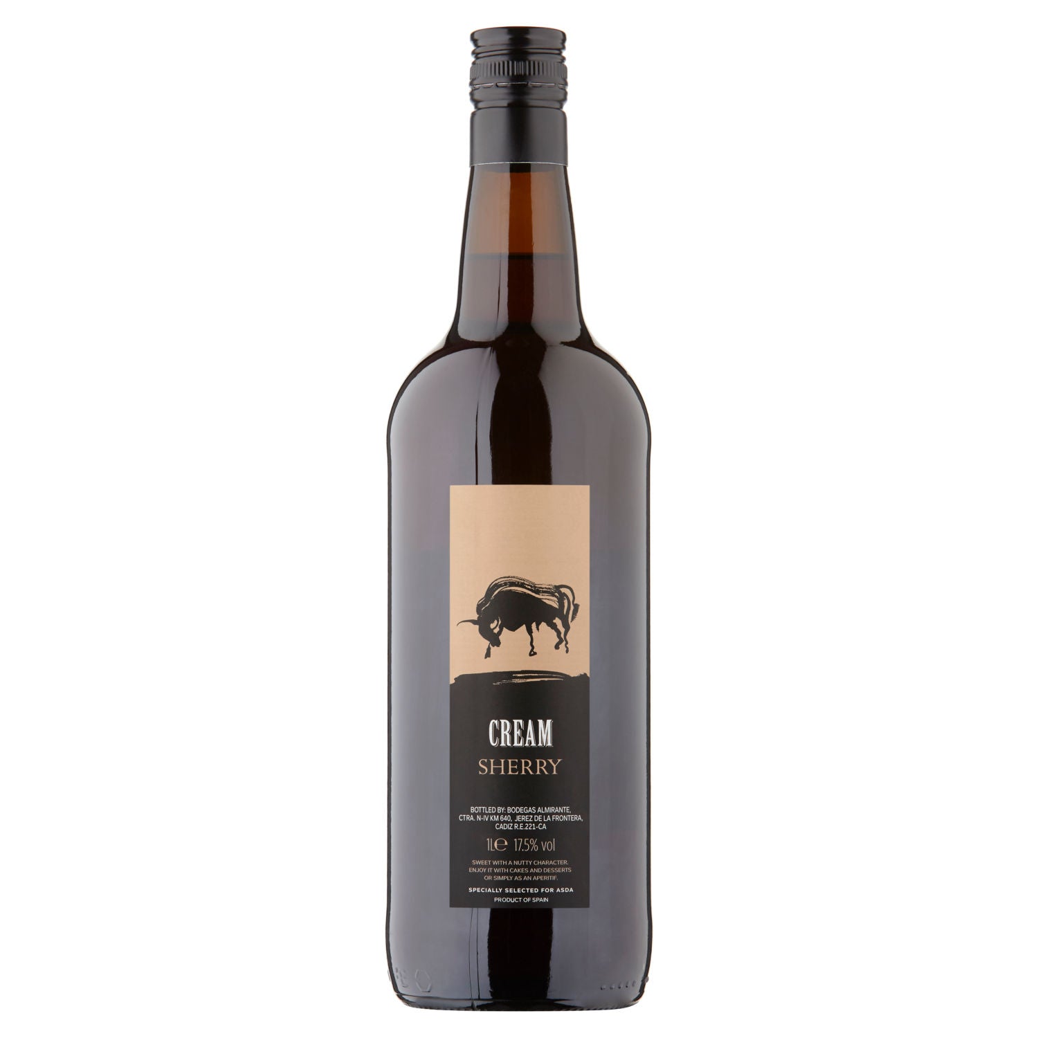 ASDA cream sherry 1L - British product