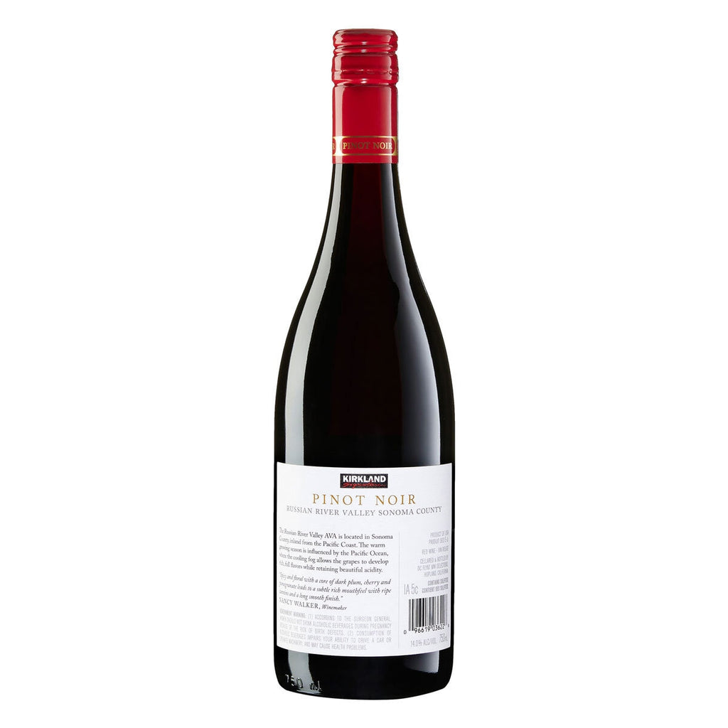 Kirkland Signature Russian River Valley Pinot Noir 2022, 75cl