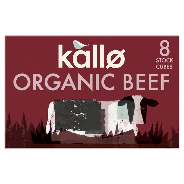 Kallo Organic Beef Stock Cubes   8 x 11g