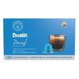 Dualit Decaf Nespresso Compatible Aluminium Coffee Capsules, 120 Servings GOODS Costco UK