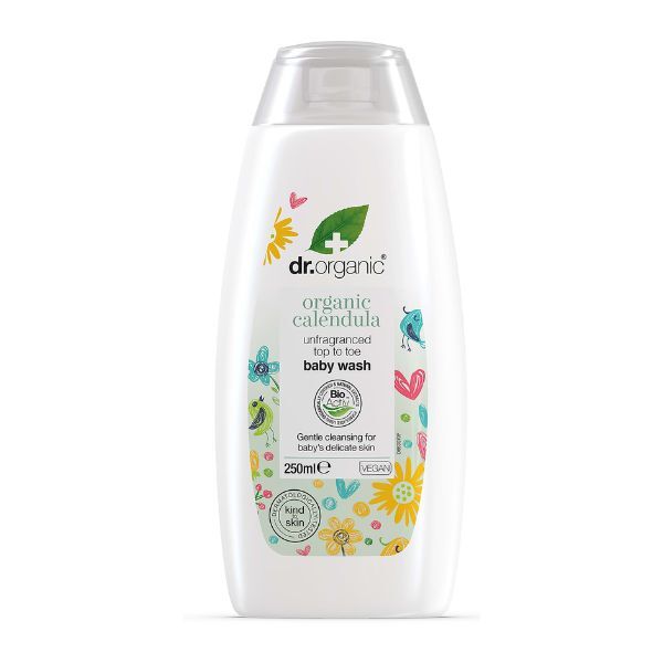 Dr Organic Baby Calendula Top to Toe Wash 250ml GOODS Superdrug   