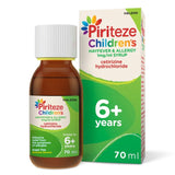 Piriteze Hayfever & Allergy Syrup Sugar Free Age 6+   70ml GOODS M&S   