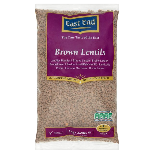 East End Brown Lentils   1kg GOODS M&S   