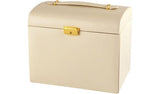 Cream Faux Leather Large Three Drawer Jewellery Box GOODS Argos