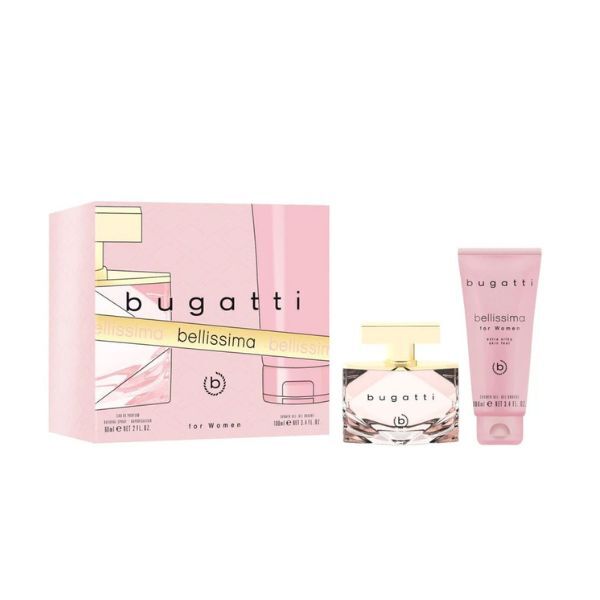 Bugatti Bellissima women's fragrance gift set 60ml and 100ml (British brand)