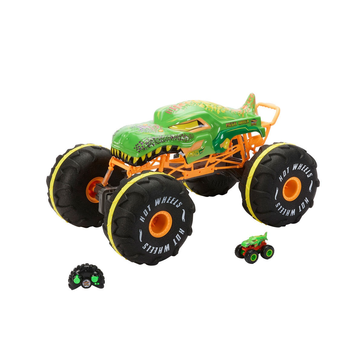 Hot Wheels Monster Truck 1:6 Scale XL Mega Wrex Remote Control Car (5+ Years) GOODS Costco UK