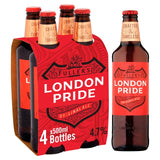 Fuller's London Pride Amber Ale Beer Lager Bottles   4 x 500ml GOODS M&S   