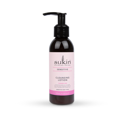 غسول تنظيف الوجه الحساس من Sukin 125 مل - تسوق عبر الإنترنت من McGrocer