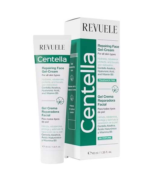 Revuele Centella Repairing Face Gel Cream - British product