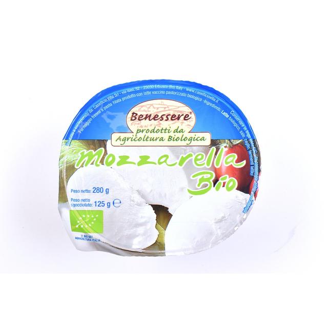 Villa Organic Mozzarella   125g