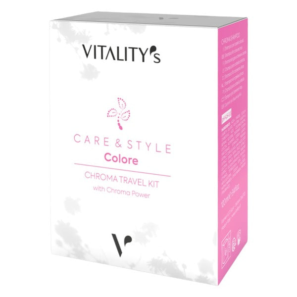 Vitality Chroma Mini Kit for coloured hair, imported from the UK