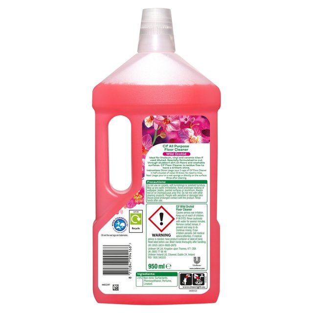 Cif Floor Cleaner Wild Orchid   950ml GOODS M&S   