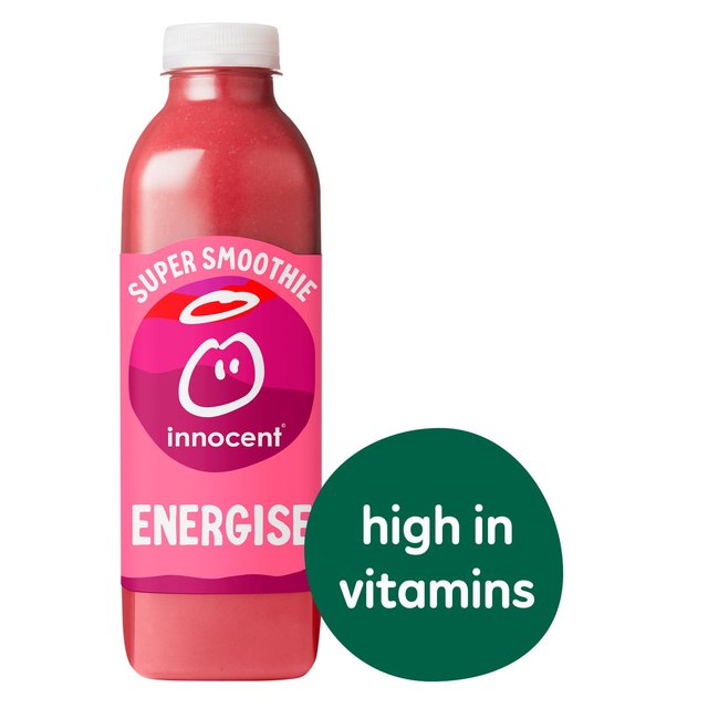 Innocent Super Smoothie Strawberry & Cherry with Vitamins   750ml GOODS M&S   