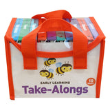 Carry Along board books set of 10 in carry bag (British brand)