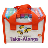 Carry Along board books set of 10 in carry bag (British brand)