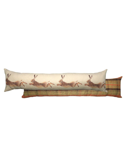 Next Evans Lichfield Natural Hunter Leaping Hare Draught Excluder- Buy online at McGrocer