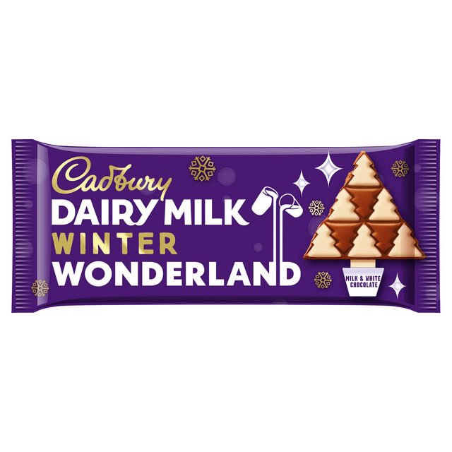 Cadbury Dairy Milk Chocolate Winter Wonderland   100g GOODS M&S   