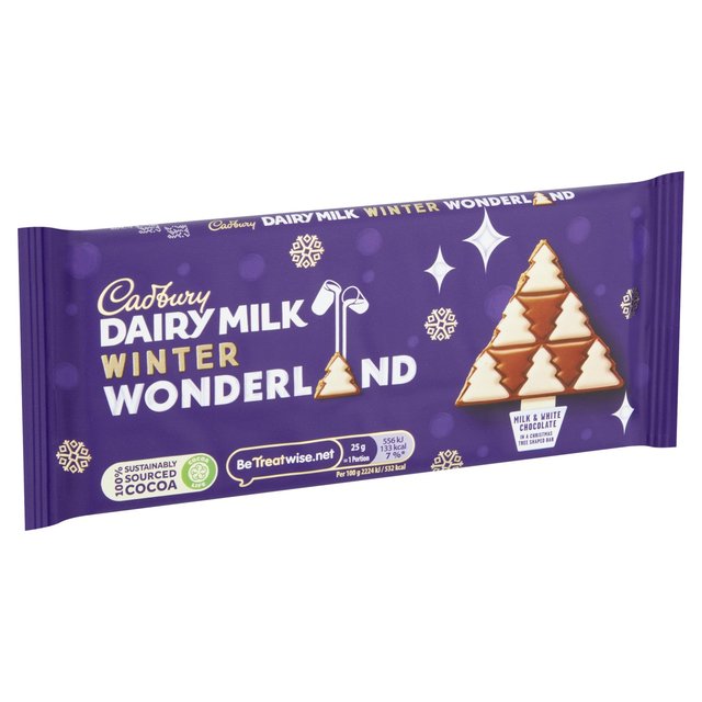 Cadbury Dairy Milk Chocolate Winter Wonderland   100g GOODS M&S   