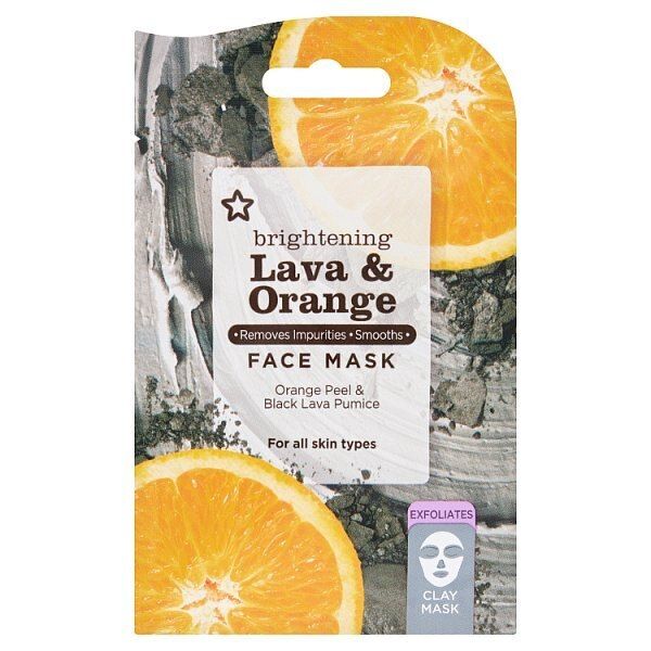 DNR Superdrug Orange and Lava Exfoliating Face Mask