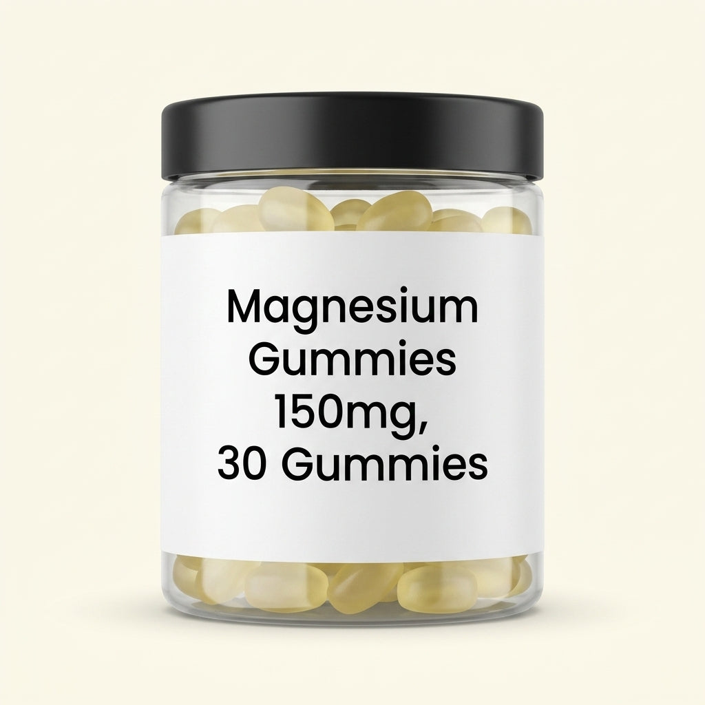 Holland & Barrett magnesium citrate gummies tropical flavour 30 count, UK version