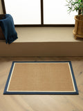 Asiatic Rugs Blue Cream Bordo Boucle jute doormat, UK version