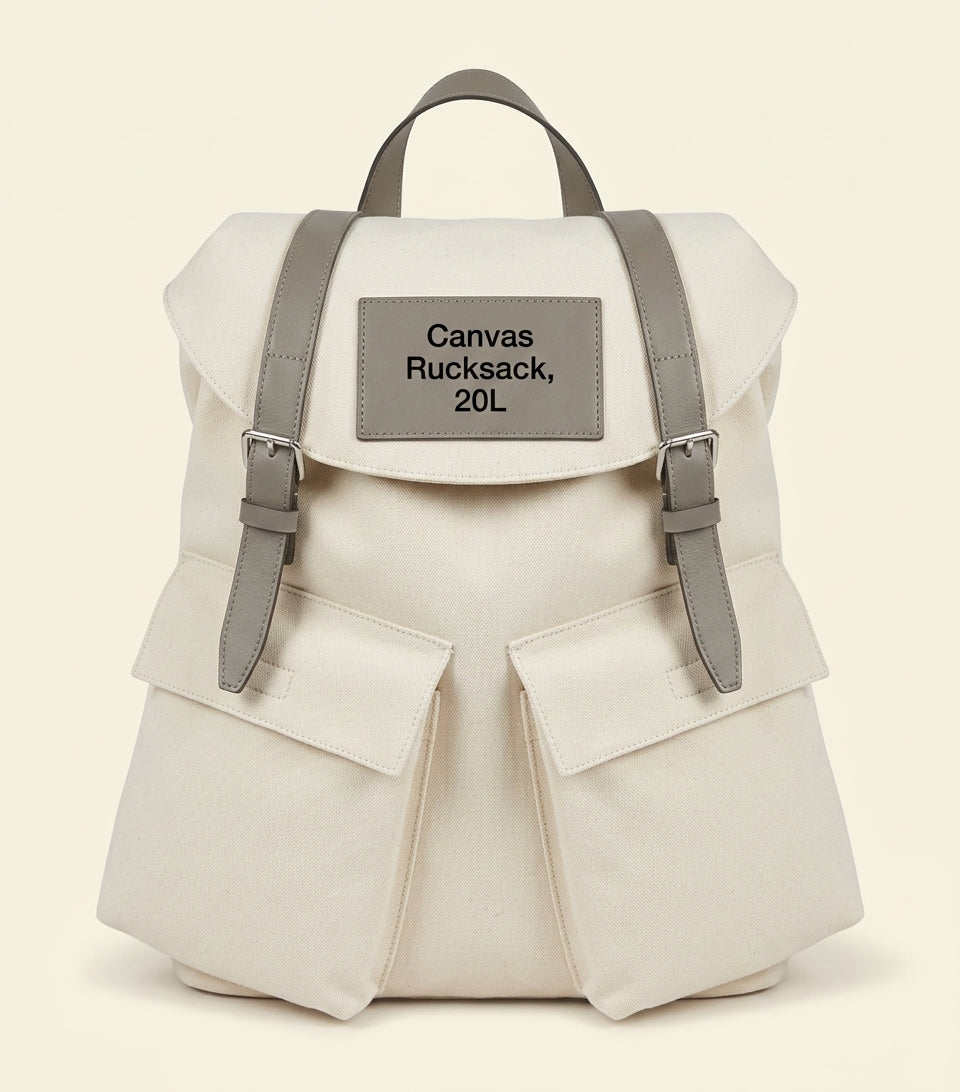 Mulberry Heritage Backpack waxed cotton (British brand)