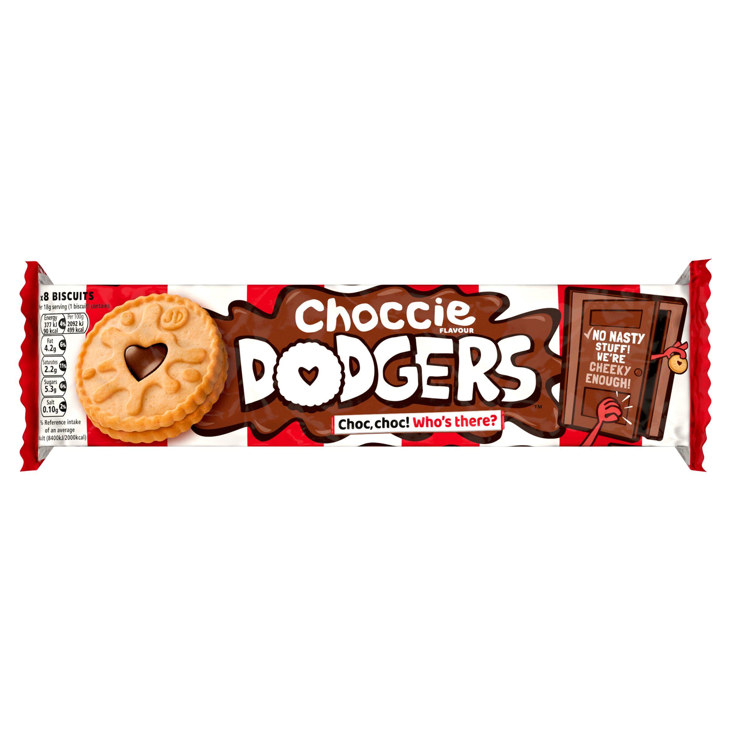 Choccie Dodgers Biscuits 140g GOODS Sainsburys   