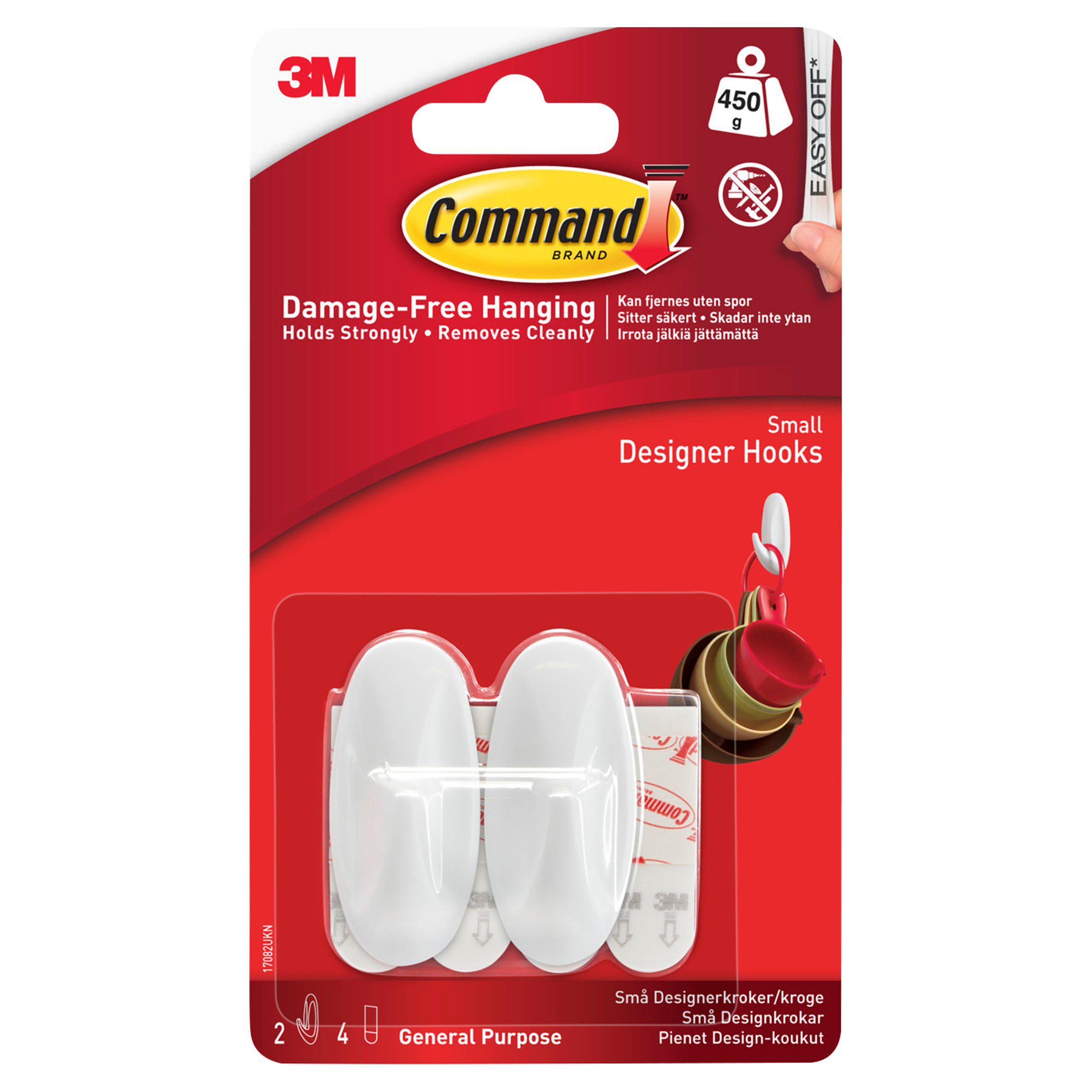 Command Small Hooks DIY Sainsburys   