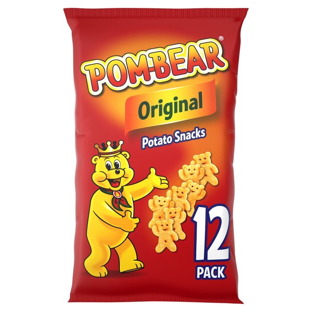 Pom-Bear Original Multipack Crisps   12 per pack GOODS M&S   