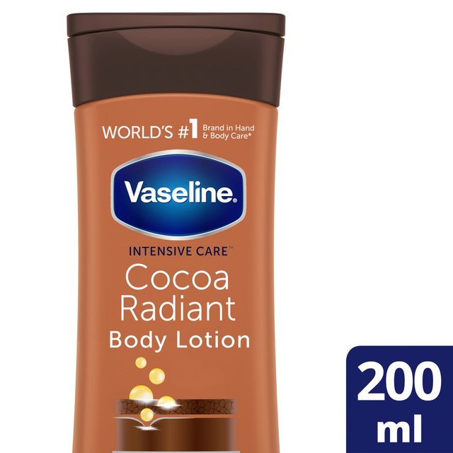 Vaseline Intensive Care Cocoa Radiant Body Lotion   200ml GOODS M&S   